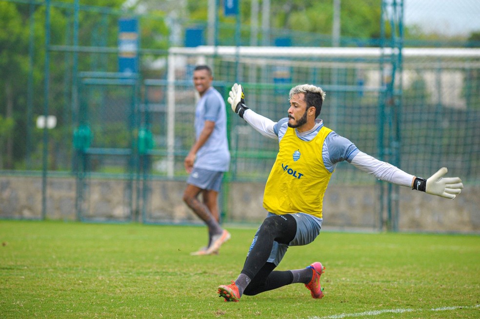 Goleiro Jean, do CSA — Foto: Augusto Oliveira/CSA