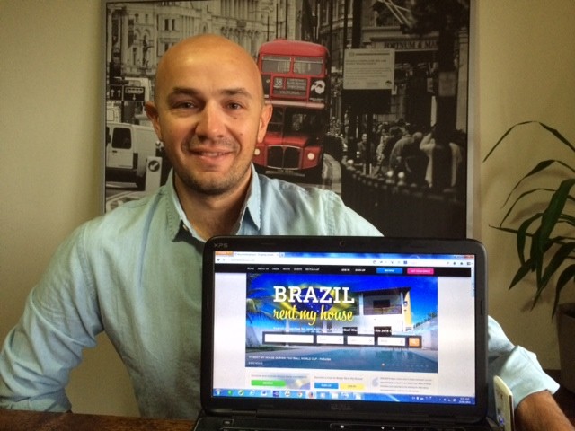 Matthew Parker lançou o Brazil Rent My House em 2013 (Foto: Divulgação)