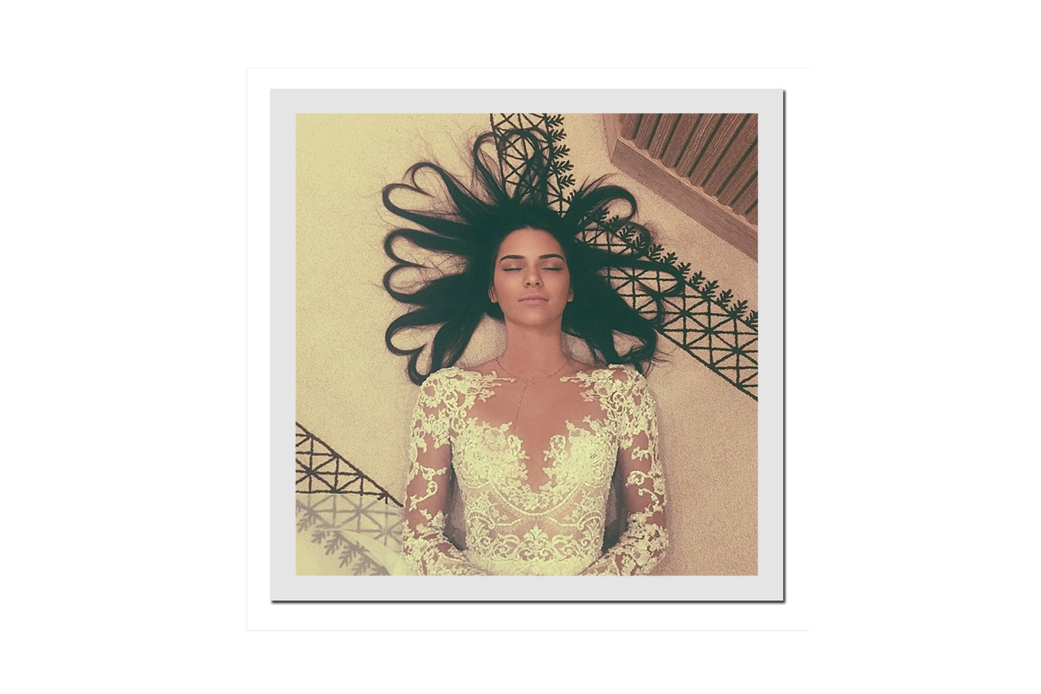 A foto recorde de Kendall Jenner (Foto: Reprodução/Instagram)