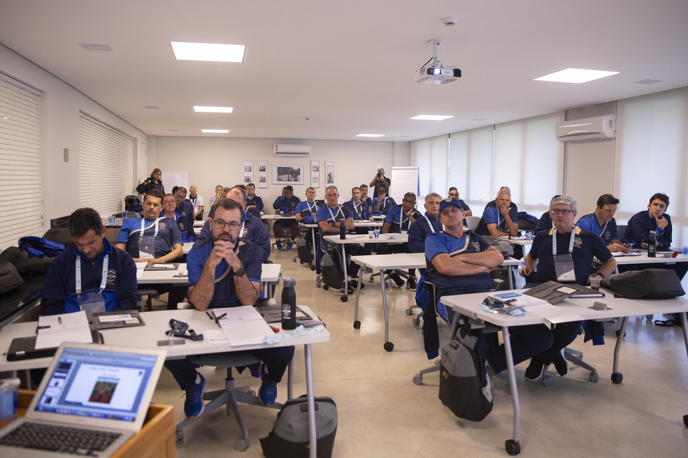 Curso PRO da CBF Academy — Foto: Thais Magalhães/CBF