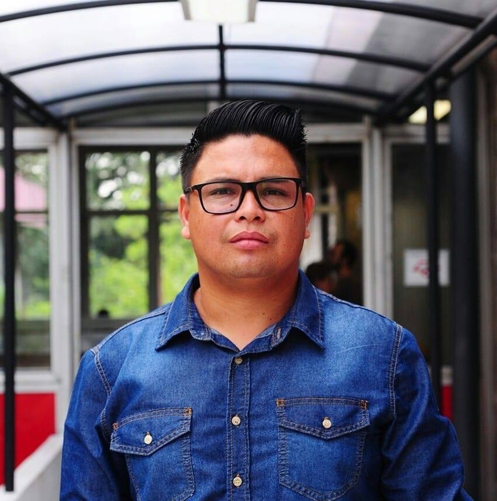Tiago Nhandewa atua há mais de 15 anos na educação escolar indígena — Foto: Tiago Nhandewa/Arquivo pessoal