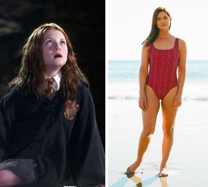 A atriz Bonnie Wright, intérprete da personagem Ginny Weasley nos filmes da franquia Harry Potter (Foto: Reprodução/Divulgação)