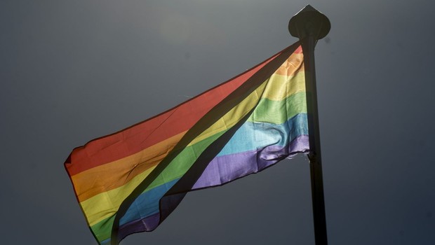 Bandeira do Orgulho LGBT (Foto: Marcelo Camargo/Agência Brasil)