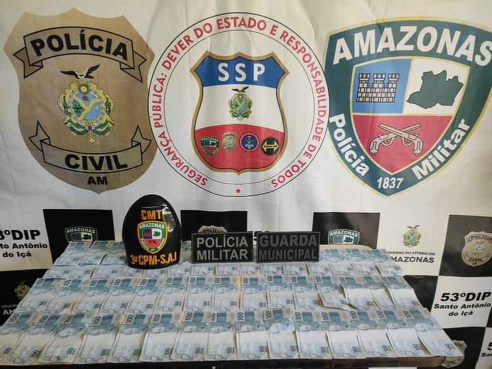 Polícia apreende R$ 5,1 mil em notas falsas no interior do Amazonas |  Amazonas | G1
