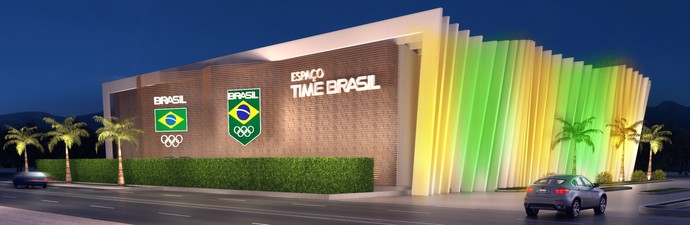Espaço Time Brasil, casas, Rio 2016 (Foto: Divulgação)