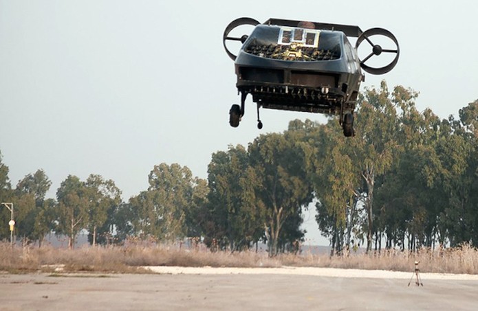 Drone pode carregar materiais e até duas pessoas (Foto: Divulgação/Urban Aeronautics)
