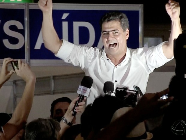 Emanuel Pinheiro (PMDB), novo prefeito de Cuiabá (Foto: Reprodução/TVCA)