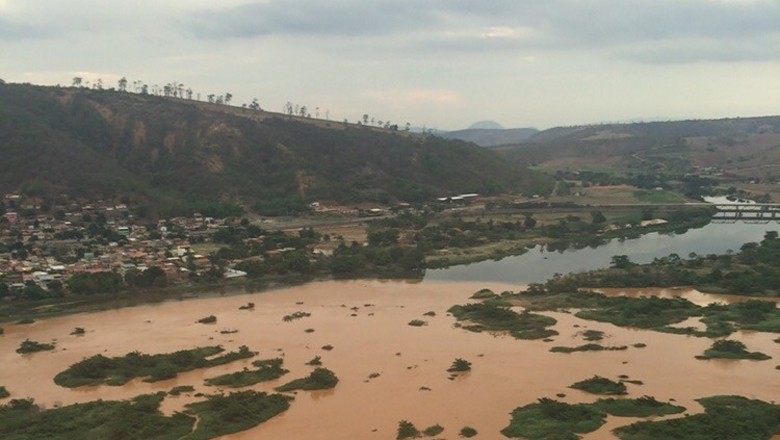 rio-doce-lama-desastre-mariana-samarco-meio-ambiente (Foto: Fred Loureiro/Secom ES)