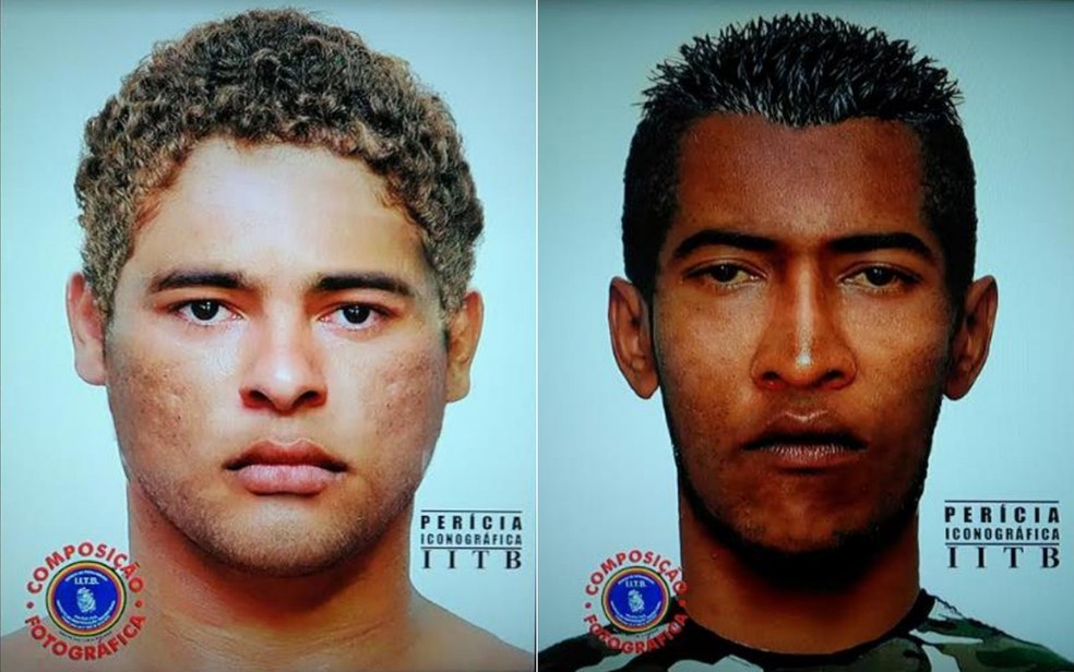 Dois homens são suspeitos de ferir foliões com agulha durante o carnaval no Grande Recife — Foto: PCPE/Divulgação