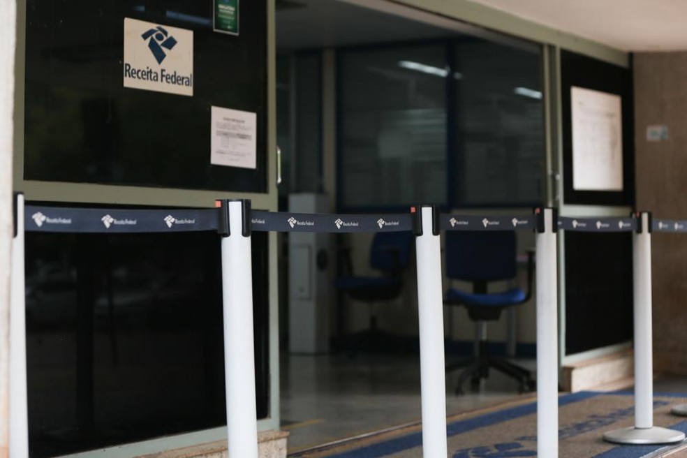  Frente da sede da Receita Federal em Brasília, em 23 de dezembro de 2021 — Foto: CLÁUDIO MARQUES/FUTURA PRESS/FUTURA PRESS/ESTADÃO CONTEÚDO