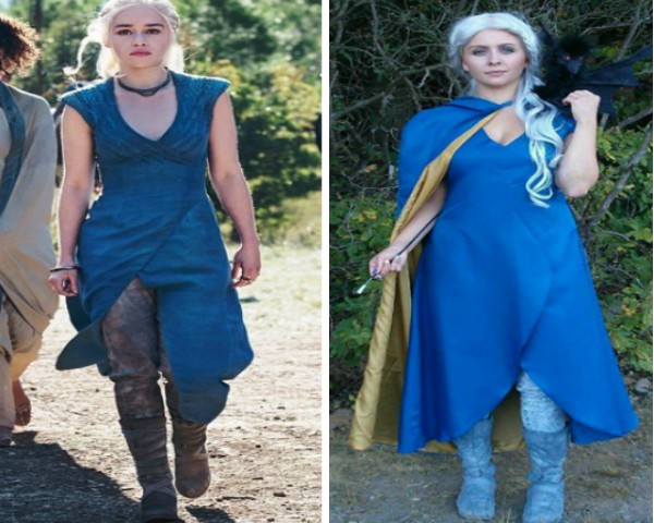 Daenerys Targaryen inspira internauta para festa à fantasia (Foto: Reprodução / Instagram)