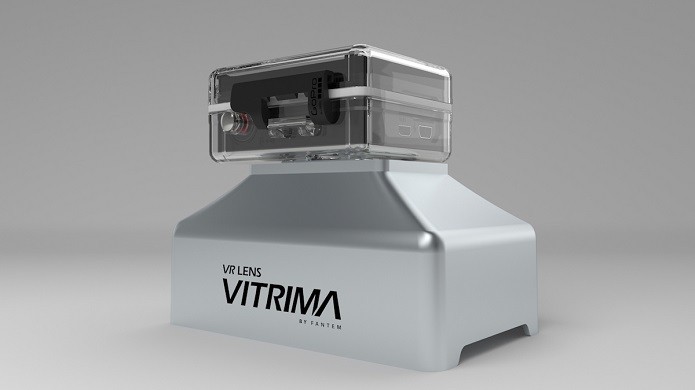 Vitrima permite a gravação de vídeos em 3D com a sua GoPro (Foto: Divulgação/Indiegogo) 