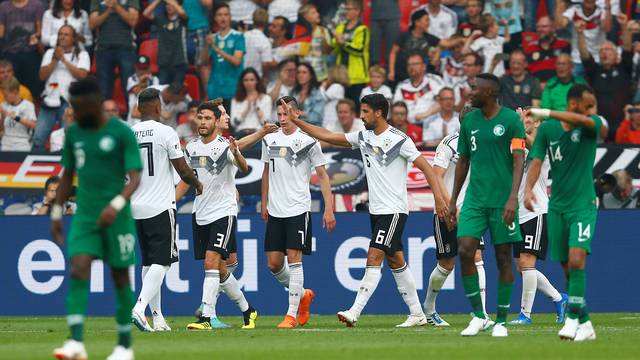 Alemanha x ArÃ¡bia Saudita amistoso