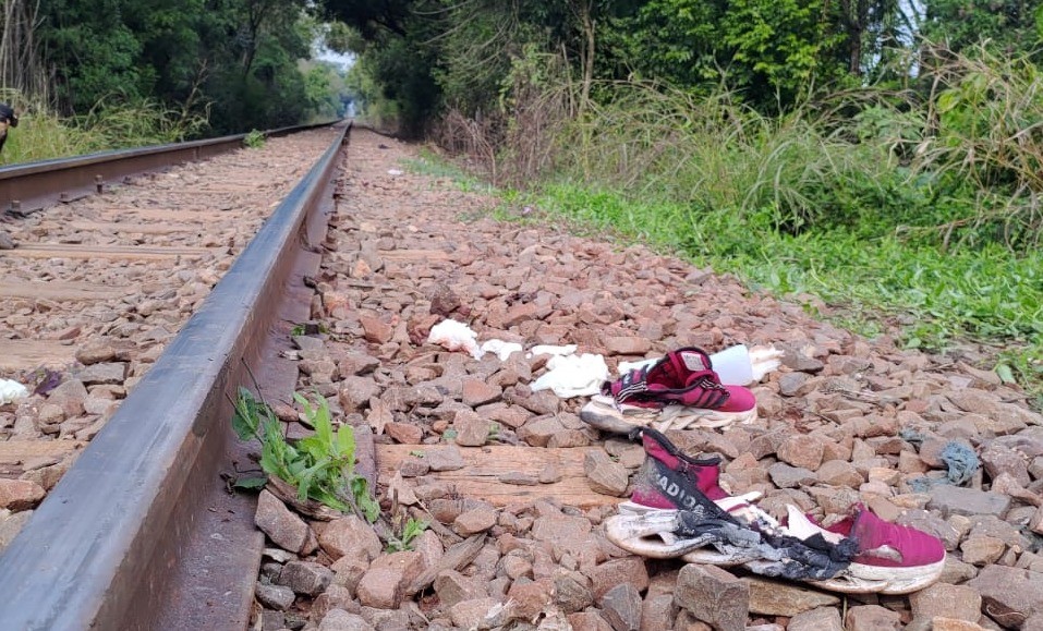 Homem tem pé e mão decepados após ser atropelado por trem em Teutônia, diz Corpo de Bombeiros