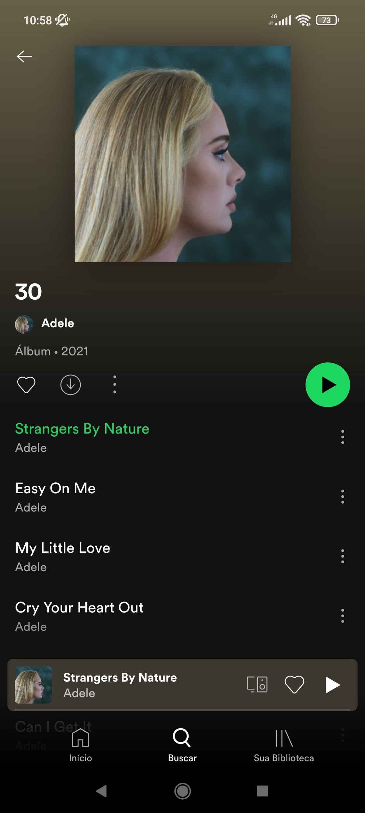 Spotify tira modo ‘aleatório’ do botão play nos álbuns após pedido de Adele | Tecnologia