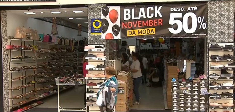 Black Friday acontece neste mês de novembro — Foto: Reprodução/RPC 