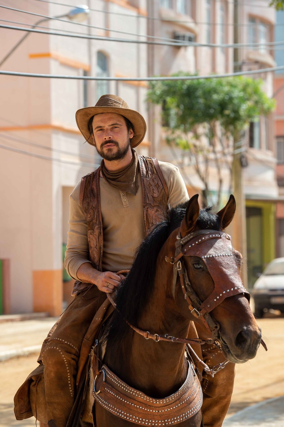 Zé Paulino de 'Mar do Sertão' — Foto: Globo/Estevam Avellar