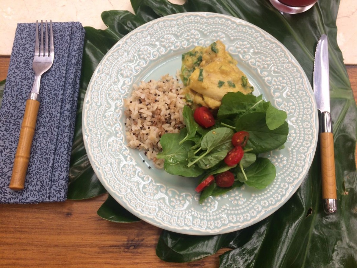 Ensopado De Frango Com Inhame