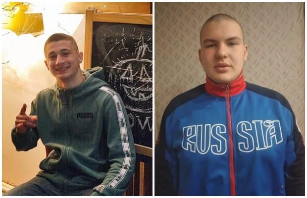 Sergey Kosintsev e Ivan Nazarov são alguns dos adolescentes que encontraram a bebê (Foto: Reprodução)