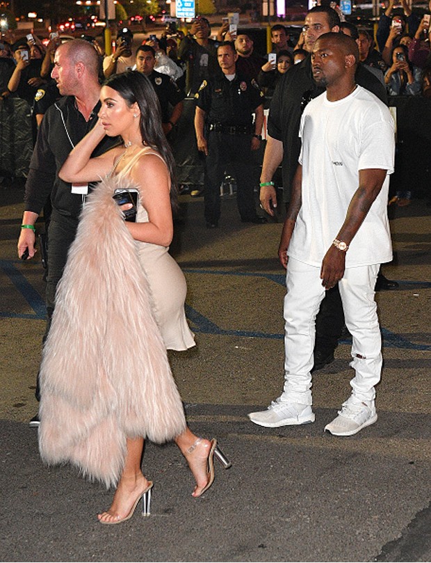 Kim Kardashian e Kanye West (Foto: Getty Images)