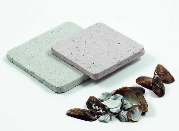 O revestimento sustentável se assemelha ao cimento (Foto: Divulgação)