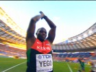 Campeão olímpico queniano aprendeu a lançar dardos na internet