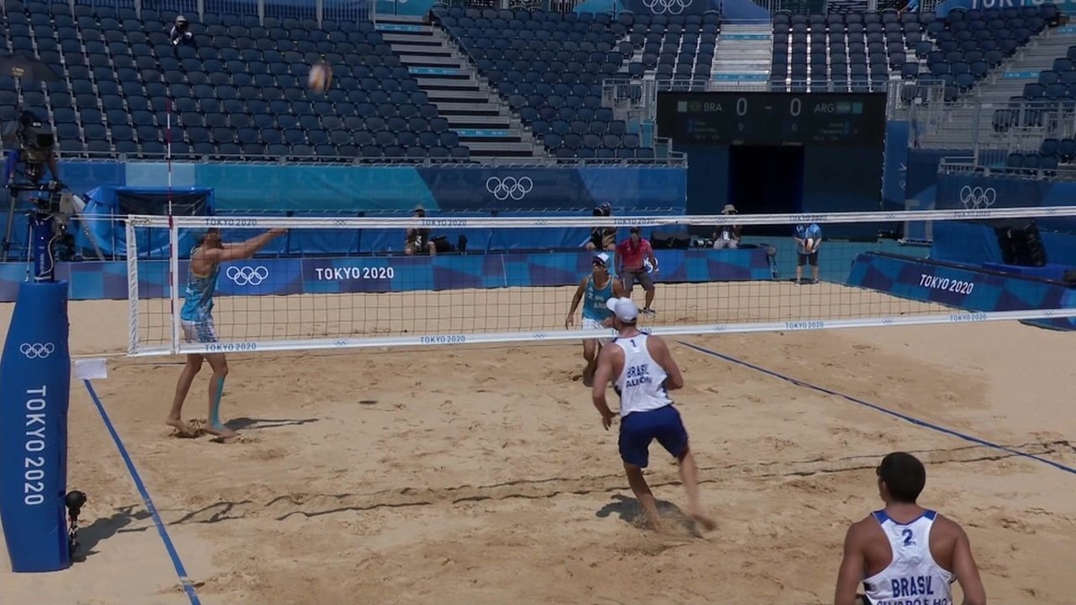 Voleibol de playa: Alison y Álvaro vencieron a los argentinos en su debut en Tokio |  Olimpia