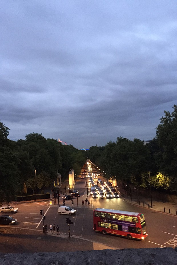 View from London’s Wellington Arch   (Foto: Suzy Menkes Instagram)
