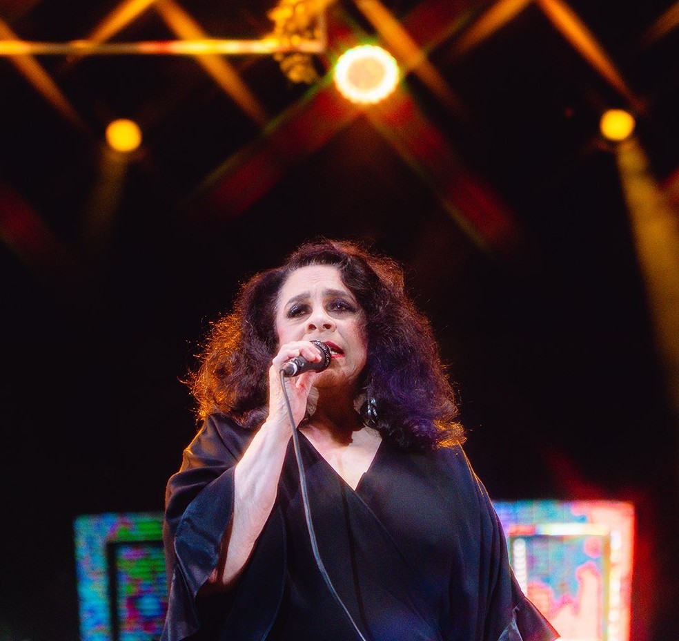 Gal Costa durante apresentação no Festival Coala, em São Paulo. (Foto: Divulgação/Festival Coala)