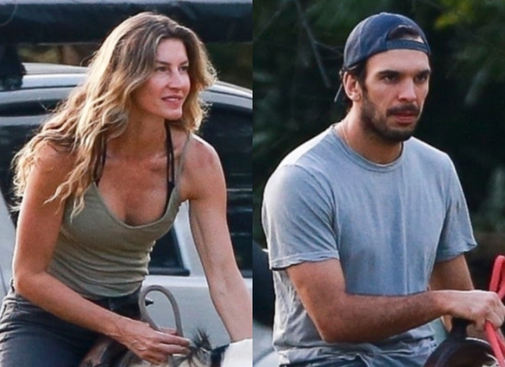 Gisele Bündchen e Joaquim Valente — Foto: Grosby Group