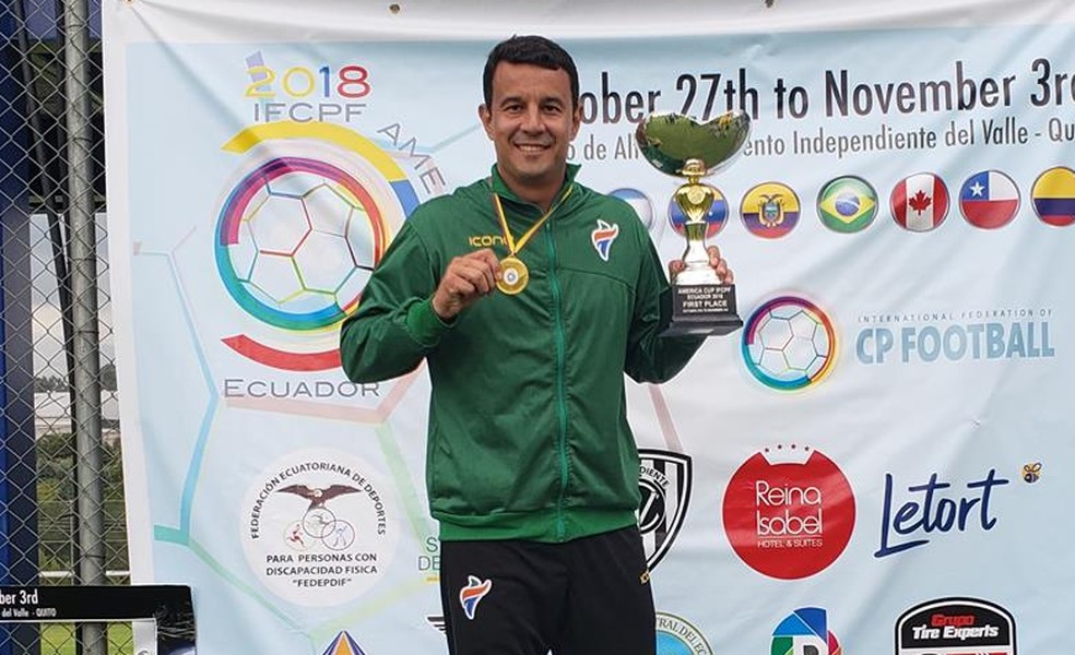 Prudentino Breno Casari vai fazer parte da equipe médica do Brasil no Parapan — Foto: Cedida