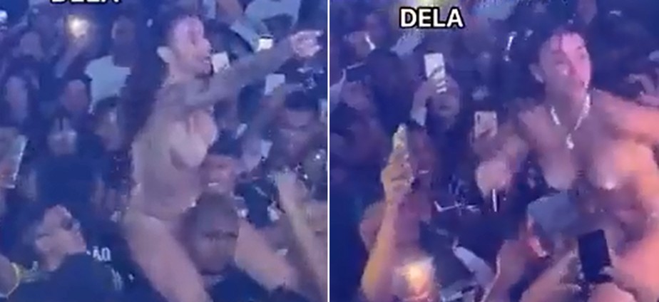 MC Pipokinha é atacada e assediada por público durante show