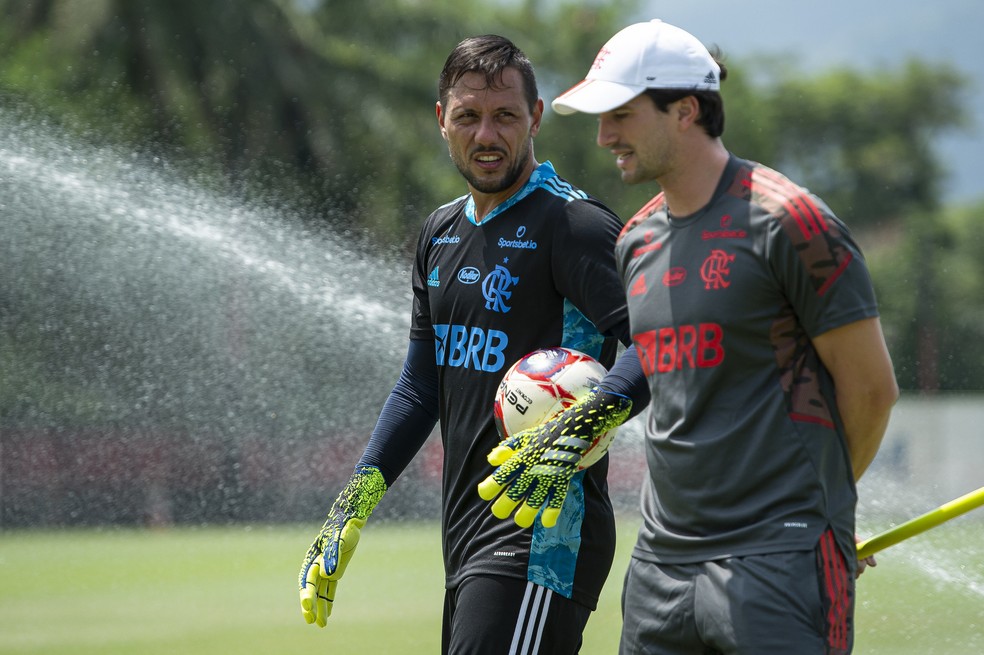 Diego Alves Flamengo — Foto: Alexandre Vidal / Flamengo