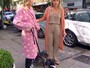 Luiza Possi usa pijama para passear com seus cachorrinhos no 'Estrelas': 'Não ligo'