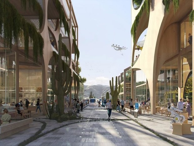 Bjarke Ingels Group revela projeto da cidade mais sustentável do mundo (Foto: Divulgação)