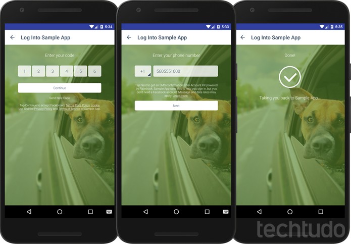 Facebook Account Kit ajuda especialmente aplicativos de delivery com número de celular (Foto: Divulgação/Facebook)