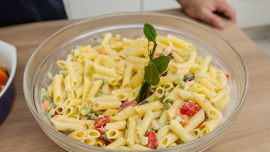 Saladas Salada De Macarrão Saladas Gshow