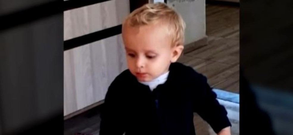 Murilo Massing, de 1 ano e 9 meses — Foto: Reprodução/ NSC TV