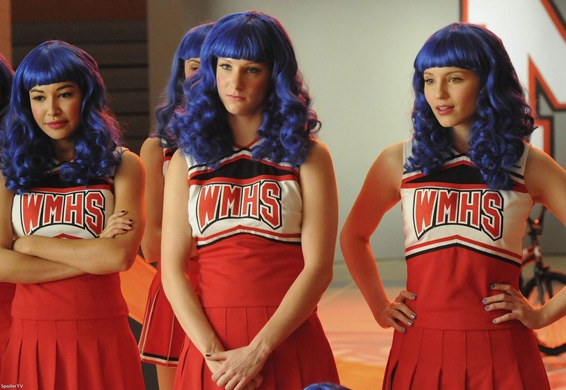 Heather Morris em cena de Glee (Foto: Reprodução)