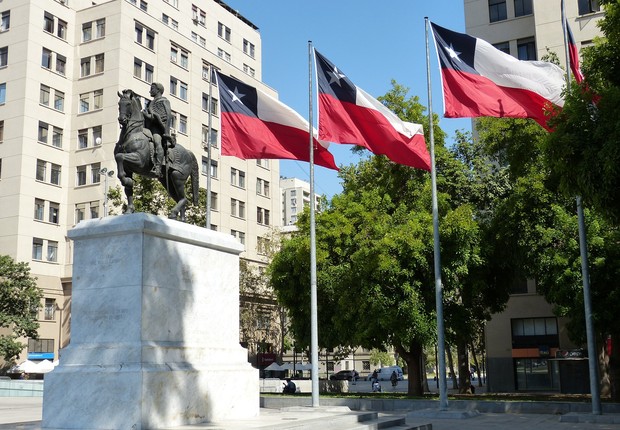 Bandeira Chile (Foto: Pixabay)