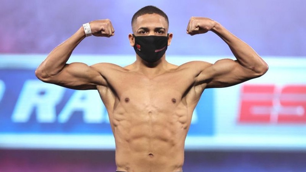 Félix Verdejo Sánchez, apelidado de "Diamante", competiu nas Olimpíadas de Londres de 2012 — Foto: Getty Images/BBC