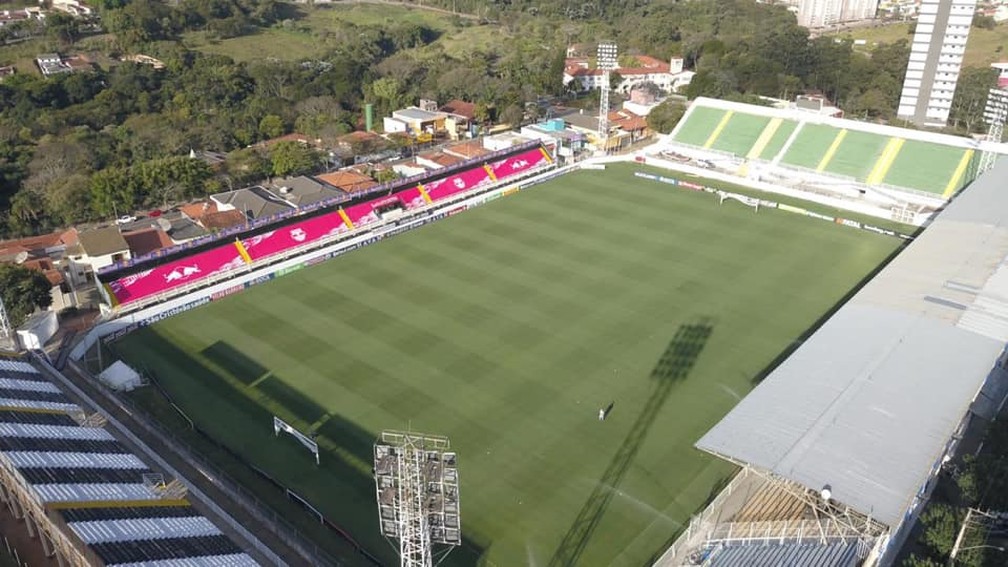 Bragantino Volta A Jogar No Nabi Apos Cinco Meses Estadio Passou Por Reformas Durante A Pandemia Bragantino Ge