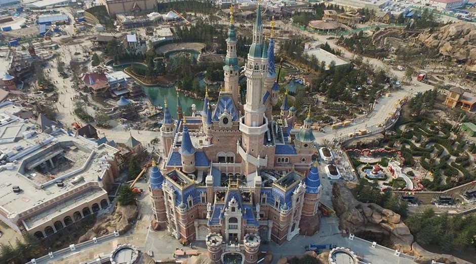 Disney: parque em Xangai ainda não está pronto (Foto: Reprodução )