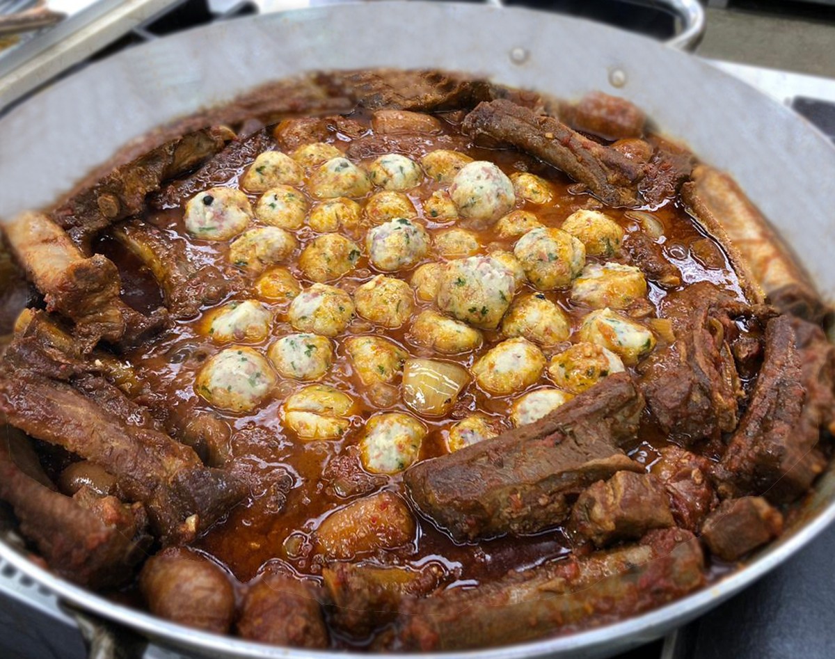 Carne De Porco Com Canerdelli Do Chef Ravioli