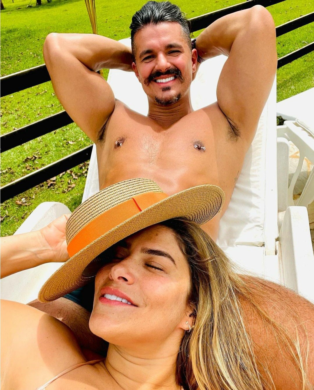 Priscila Fantin com o marido, Bruno Lopes  (Foto: Reprodução / Instagram )