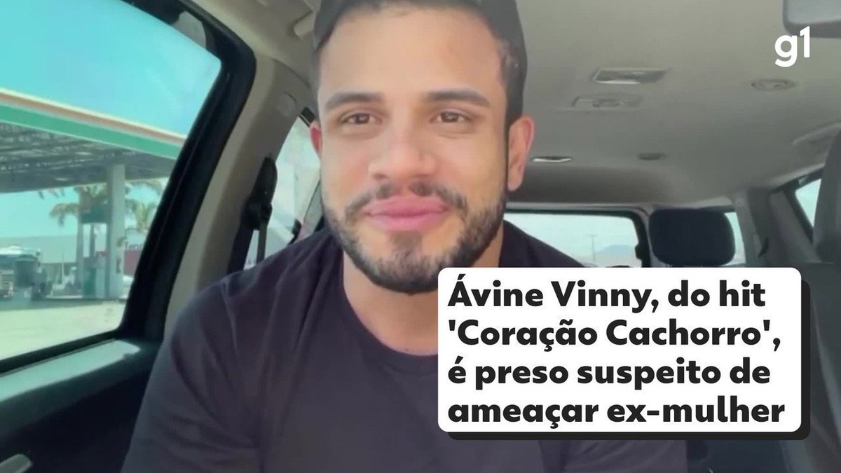 Ex do cantor Ávine Vinny retira denúncia por ameaça; cantor está preso | Ceará