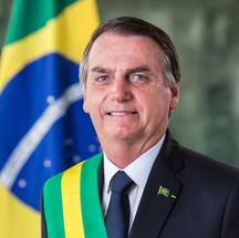 A foto oficial de Jair Bolsonaro — Foto: Alan dos Santos