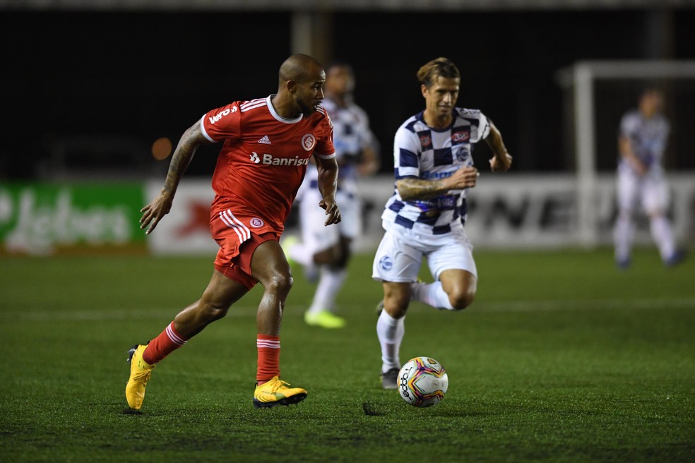 Patrick voltou a jogar bem com o time reserva — Foto: Ricardo Duarte/ S.C.Internacional