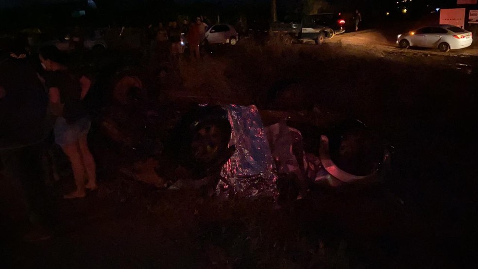 Vítima sofreu politraumatismo — Foto: Corpo de Bombeiros