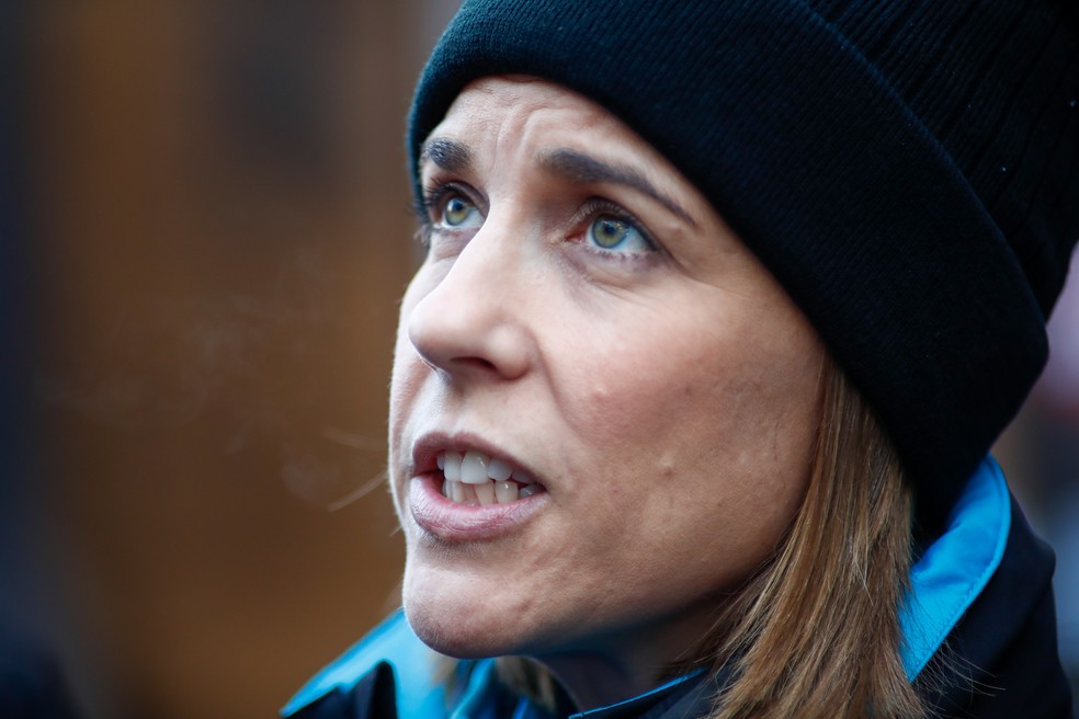 Claire Williams é chefe da equipe que leva seu sobrenome — Foto: Getty Images